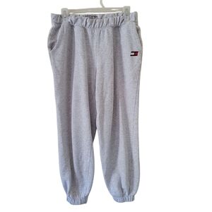 Tommy Hilfiger Light Gray Track Pants with Logo